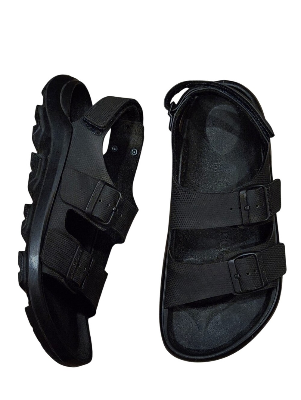 Birkenstock Mogami Terra Black Rubber Water Sports Sandals EU 40 260 L9 M7